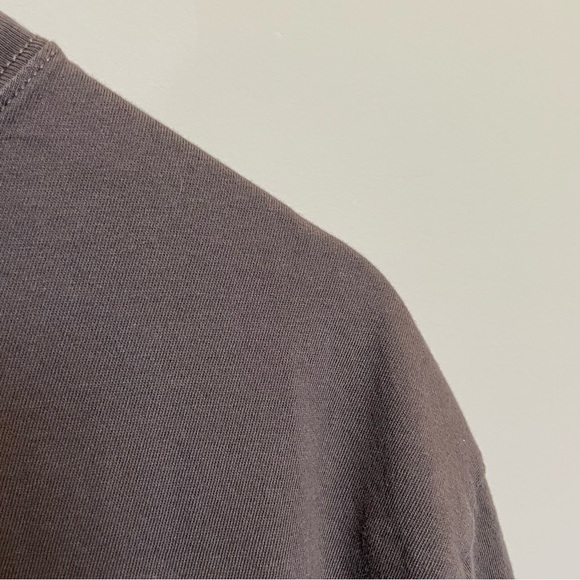 Banana Republic Men's Chocolate Brown Short Sleeve Tee Size Large - Picture 3 of 10